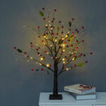 1 – 24 LED Tabletop Christmas Tree Lights