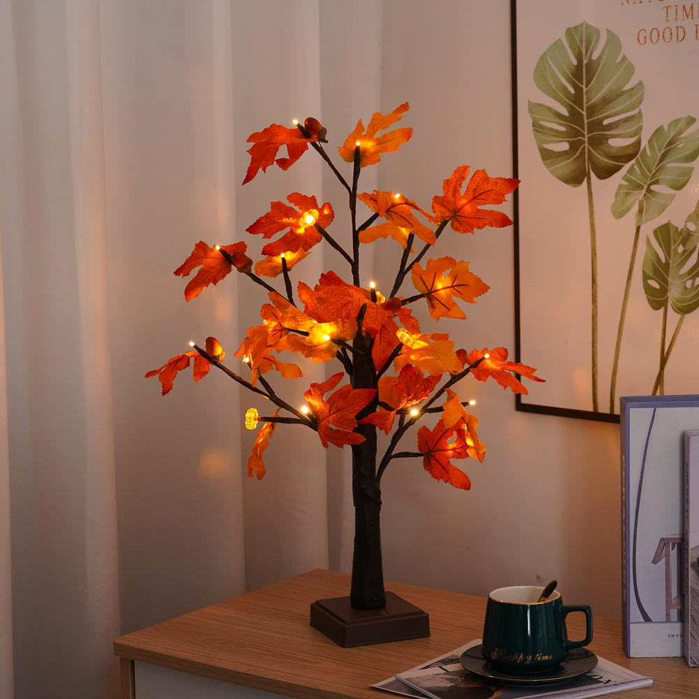 2 - LED Artificial Bonsai Tree Lamp Lights