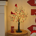 1 – Prelit Black Christmas and Halloween Tree Lights