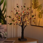 1 – 24 LED Tabletop Christmas Tree Lights