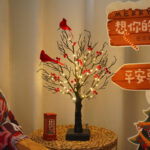 1 – Prelit Black Christmas and Halloween Tree Lights